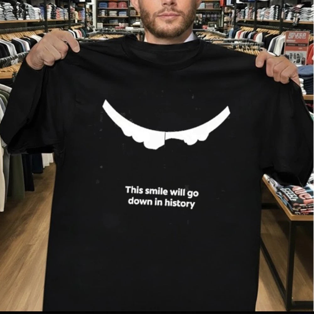 Jack Hughes This Smile Will Go Down In History Shirt