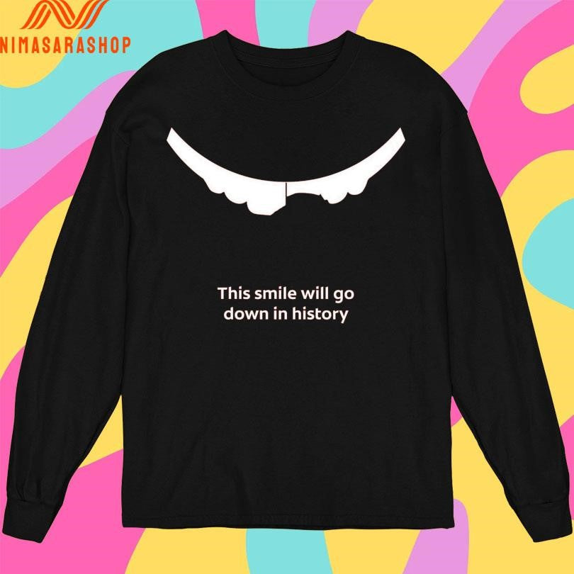 Jack Hughes This Smile Will Go Down In History Shirts
