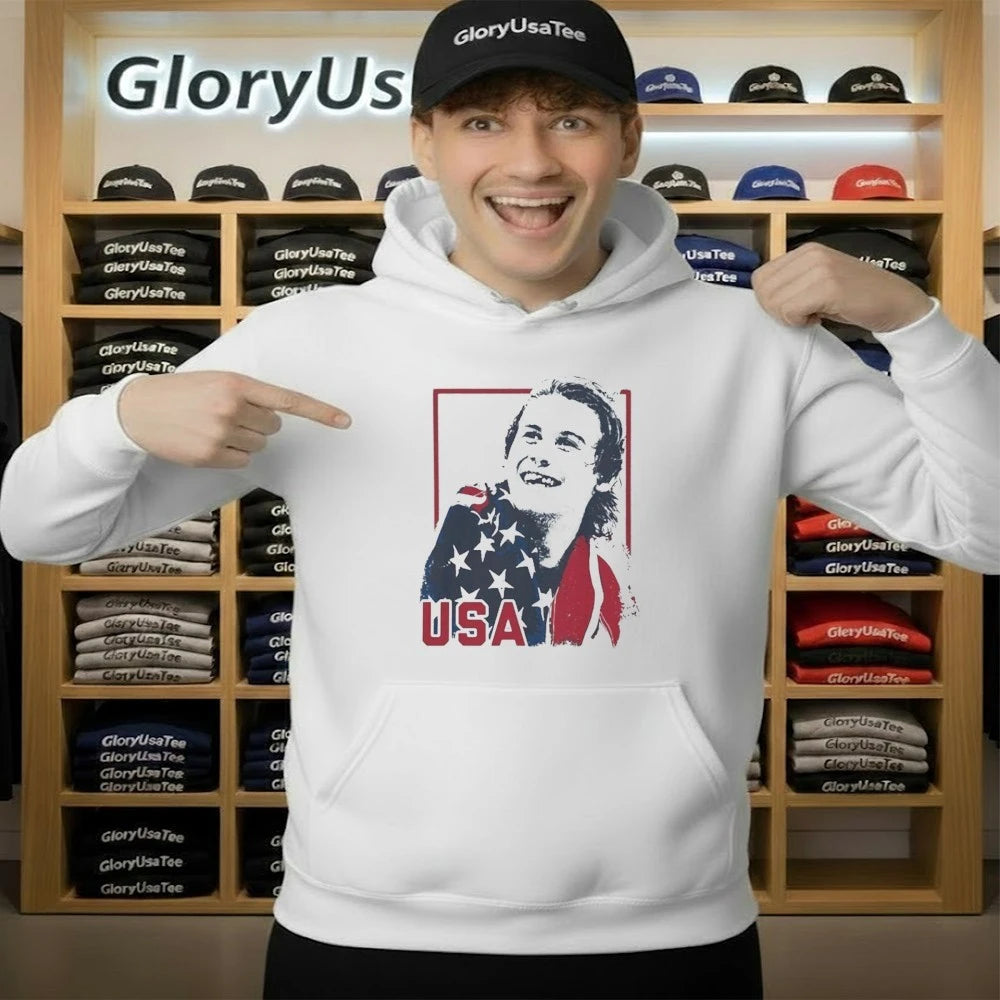 Jack Hughes USA 2026 Hockey T-Shirt
