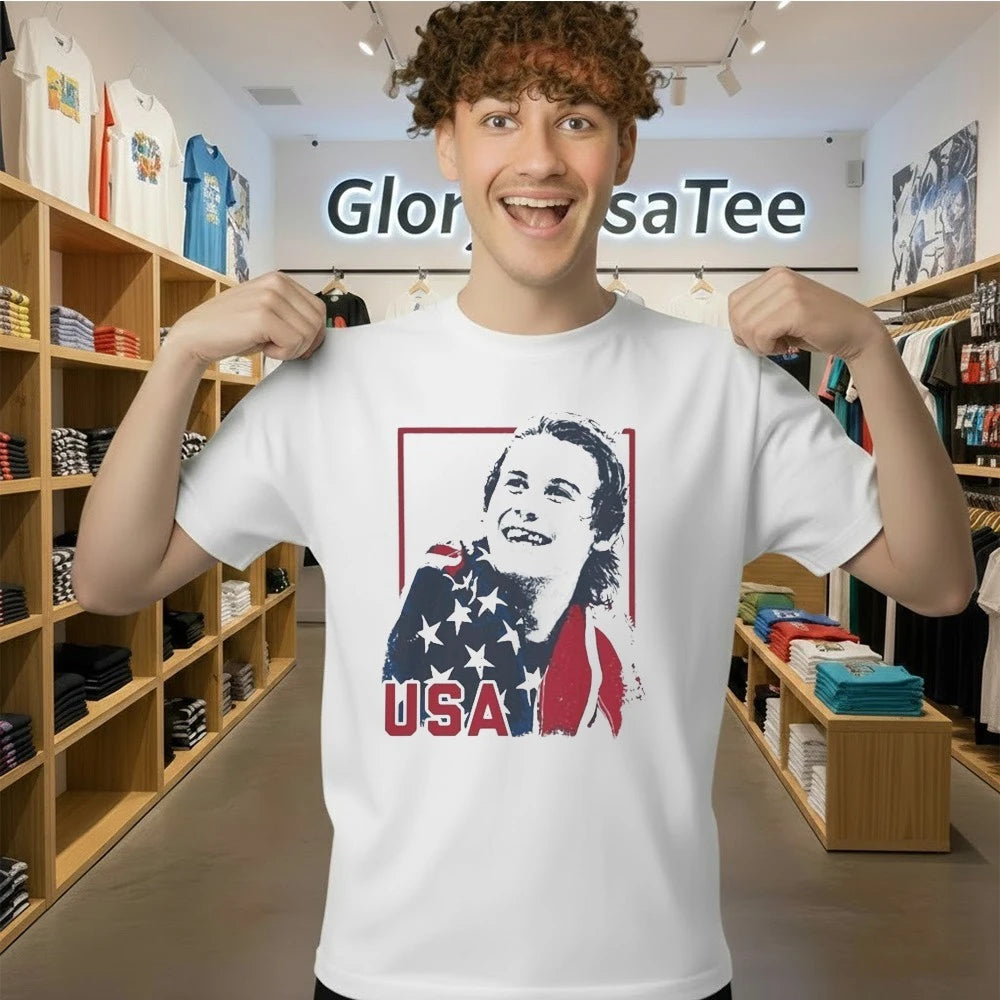 Jack Hughes USA 2026 Hockey Shirt