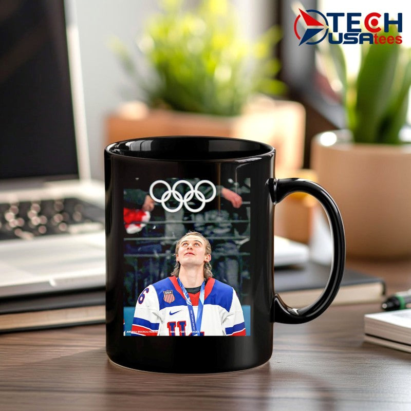 Jack Hughes USA Hockey 2026 World Champions shirt