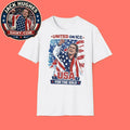 Jack Hughes USA Hockey For The Gold United On Ice Patriotic Hockey Fan Trending T-Shirt