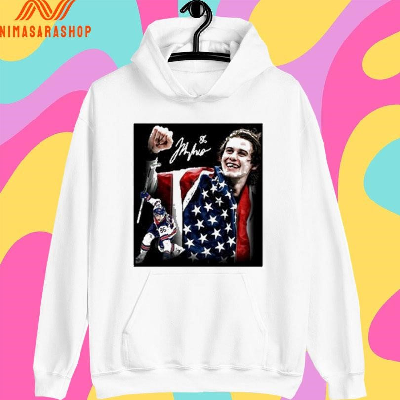 Jack Hughes USA Hockey Gold 2026 Shirts