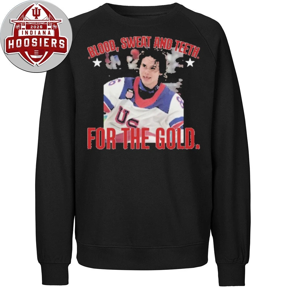 Jack Hughes USA Hockey – Golden Goal 2026 Hockey T-Shirt