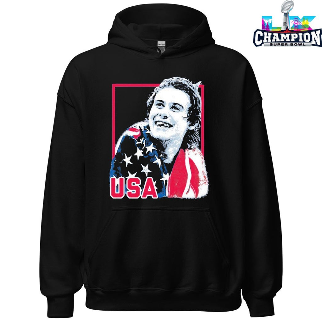 Jack Hughes USA Hockey Men’s Olympic World Champions 2026 T-shirts