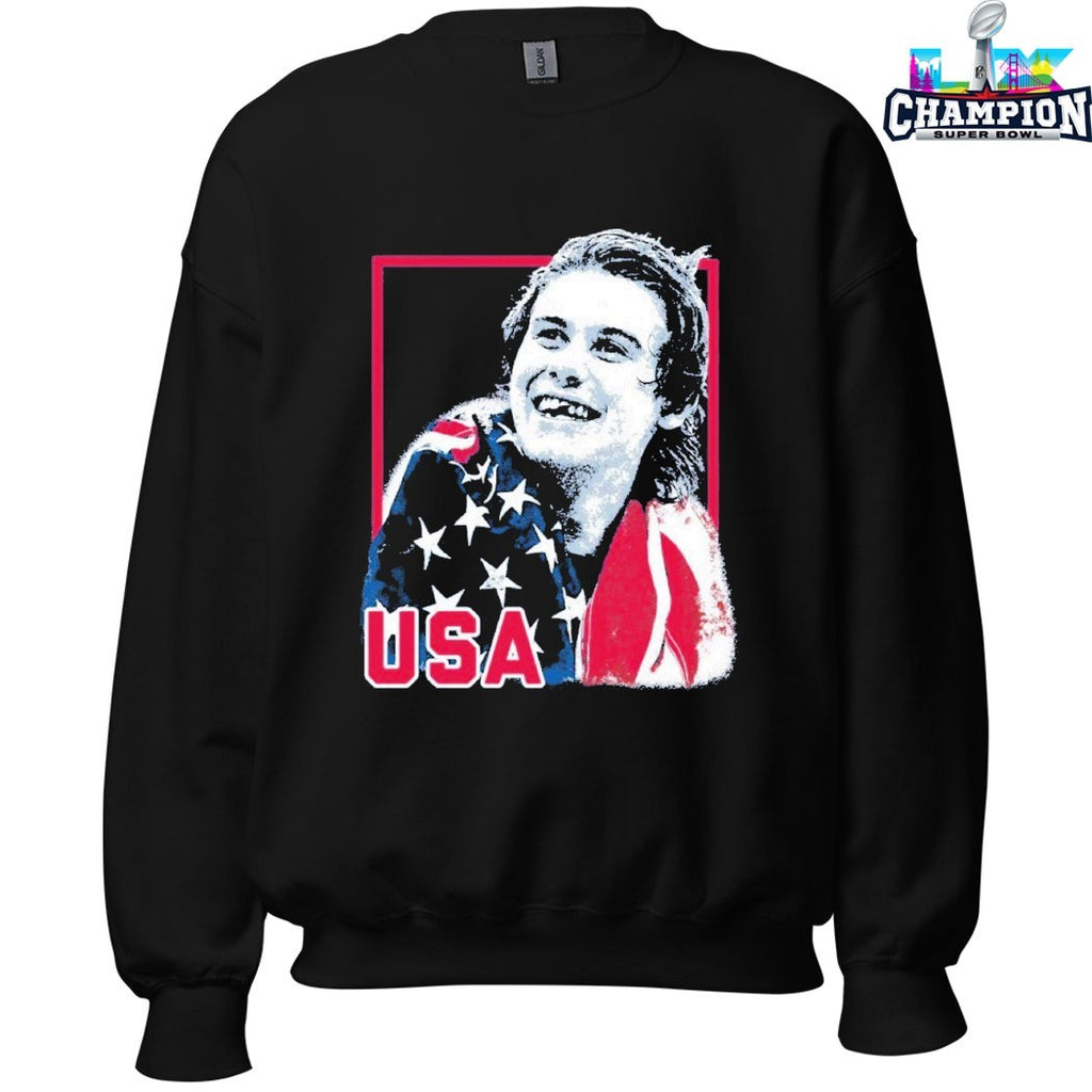 Jack Hughes USA Hockey Men’s Olympic World Champions 2026 T-shirts