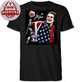 Jack Hughes Usa Hockey Gold Signature And Flag 2026 Shirt