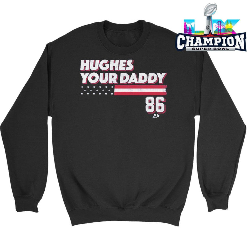Jack Hughes Your Daddy Stars And Stripes Edition Shirt