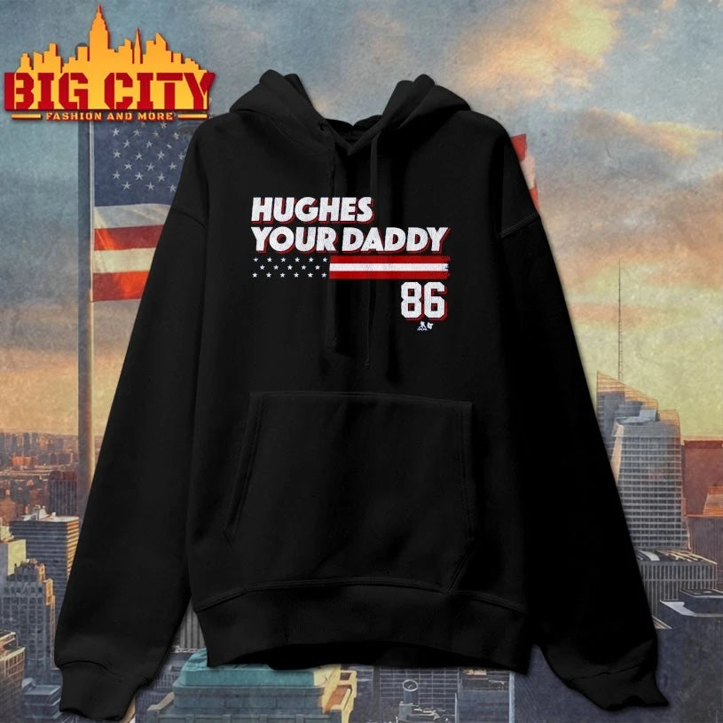 Jack Hughes Your Daddy Stars &amp; Stripes Edition T-shirt