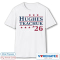 Jack Hughes and Matthew Tkachuk 26′ Gold Medal Campaign shirt