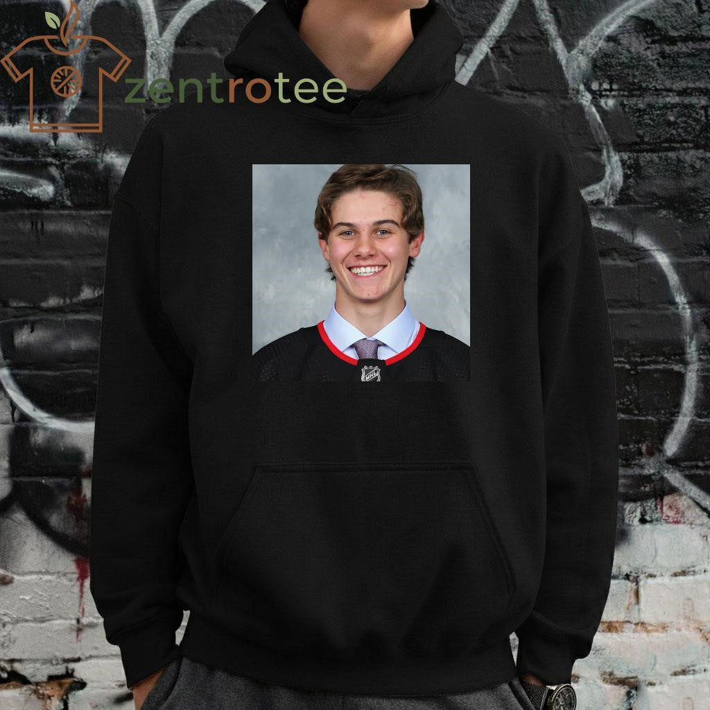 Jack Hughes young shirt