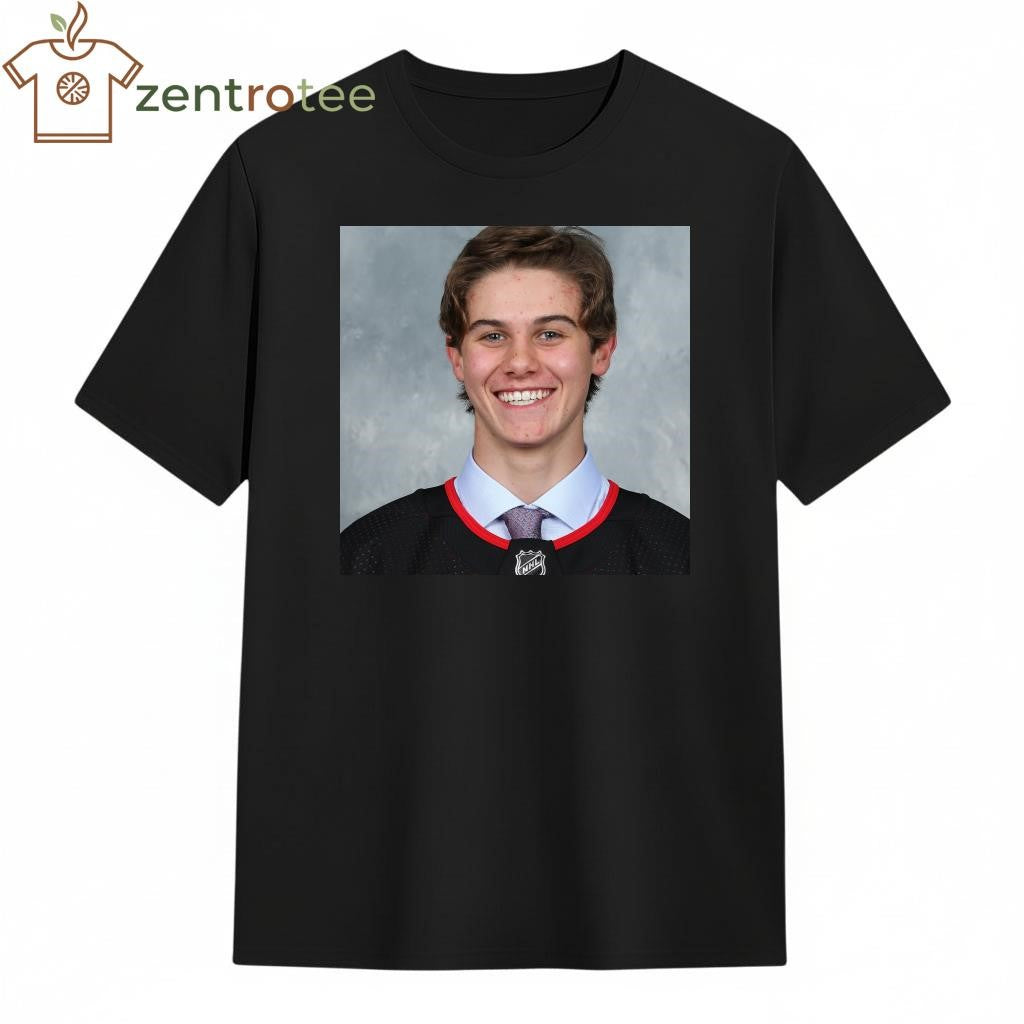 Jack Hughes young shirt