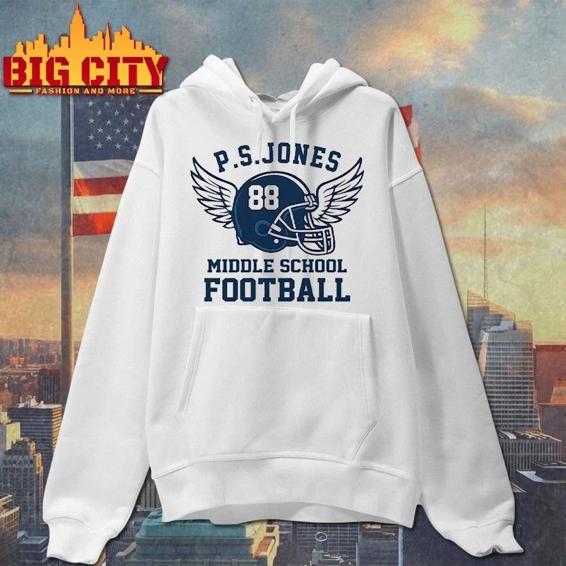 Jack O’Neal Tribute Wear P.S. Jones Middle School Football Shirt