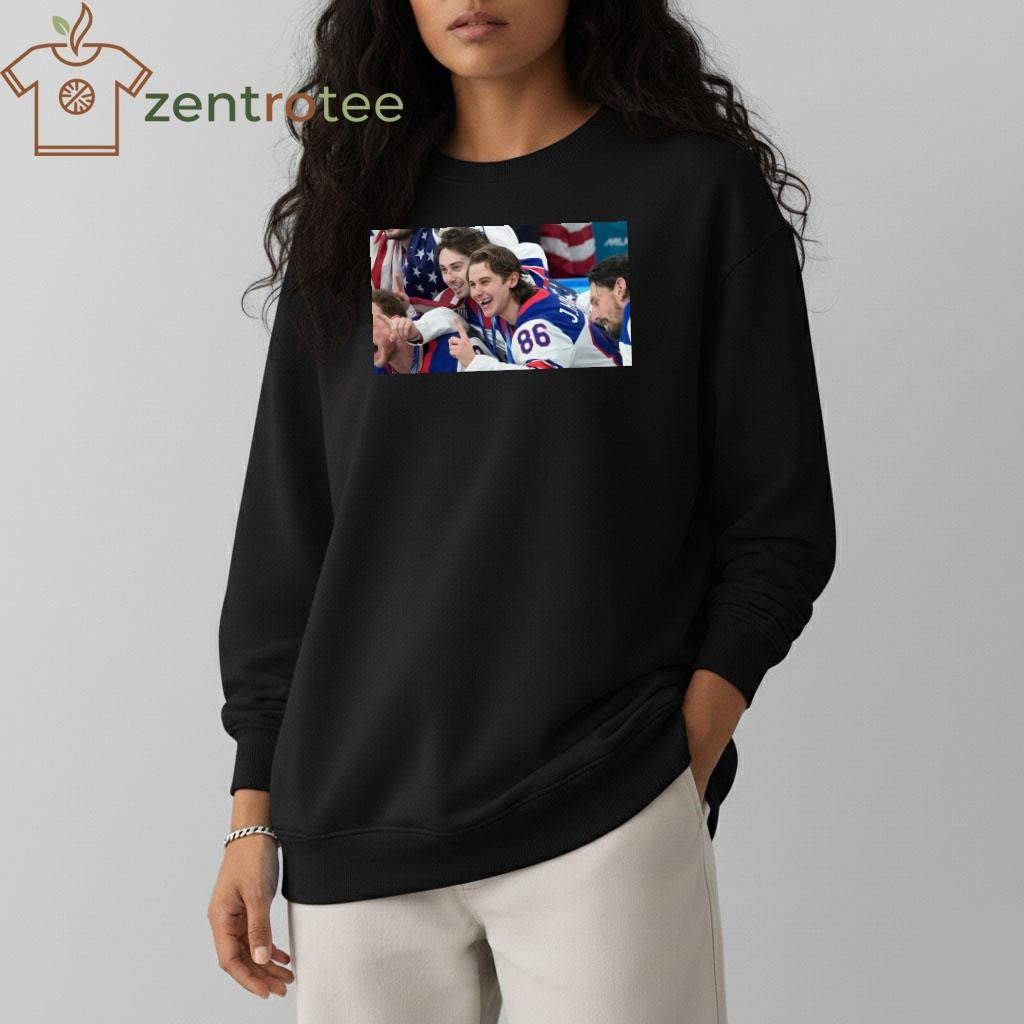 Jack hughes laught shirt