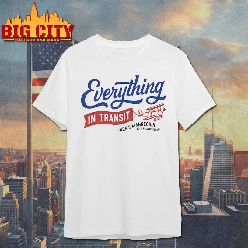 Jack’s Mannequin 20 Year Anniversary everything in transit shirt