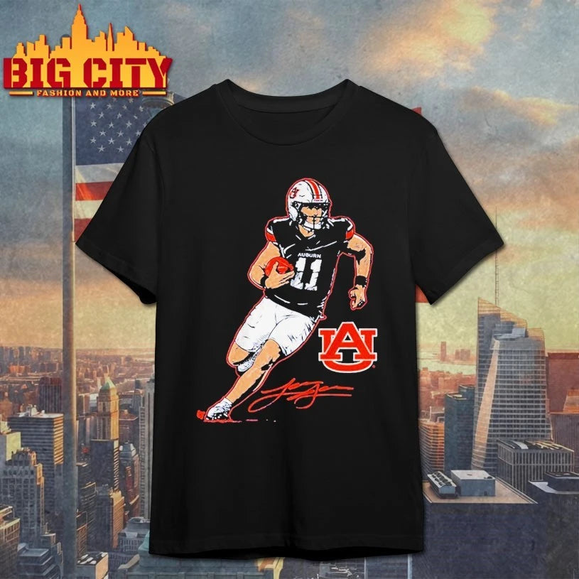 Jackson Arnold Superstar Pose Auburn Tigers Shirt
