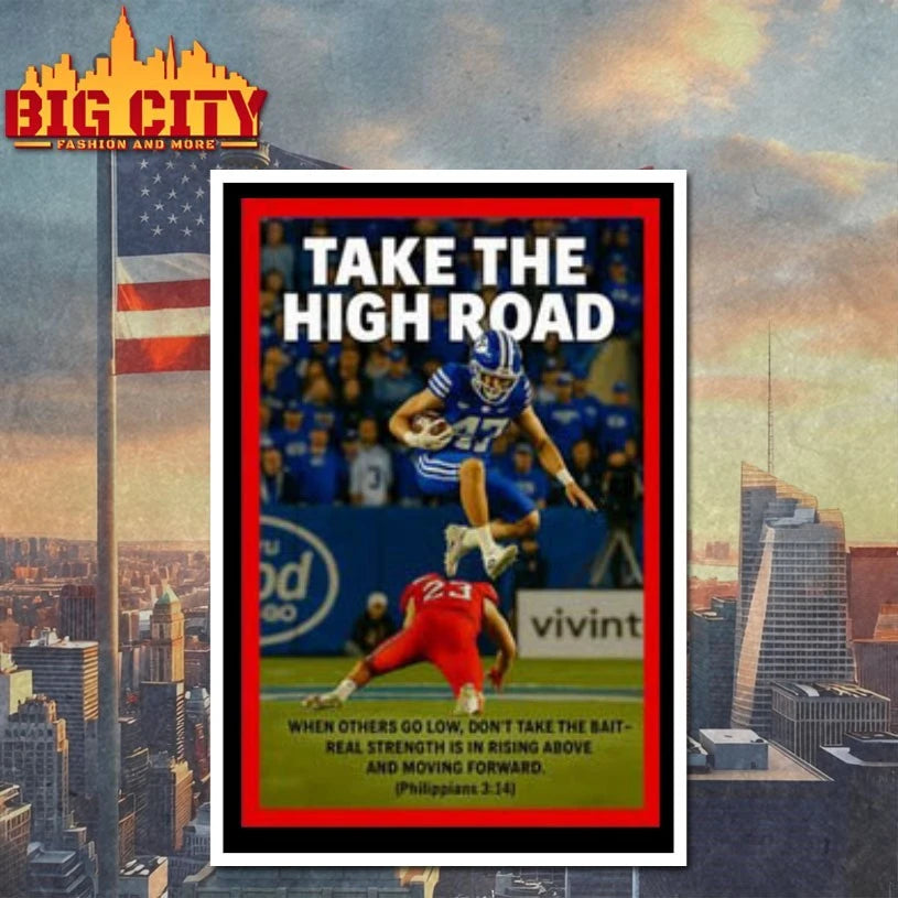 Jackson Payne Take The High Road Philippians 3 14 shirt