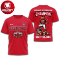 Jacksonville State Gamecocks Ncaa 2025 Salute To Veterans Bowl Two Sided Shirt