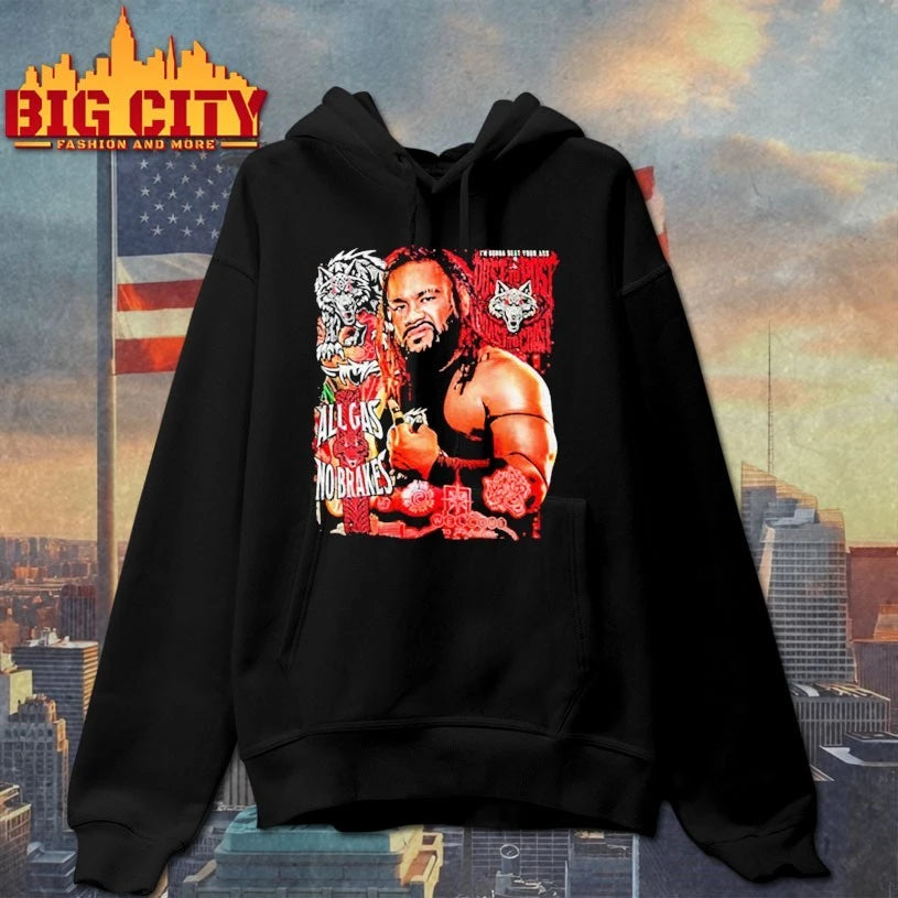 Jacob Fatu All gas no brakes graphic shirt