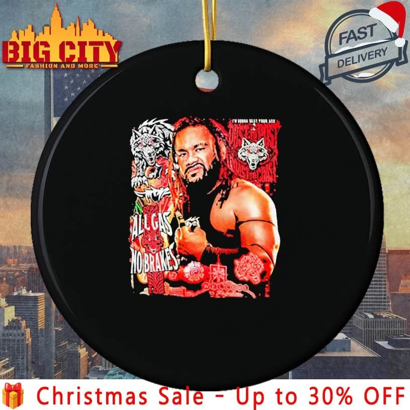 Jacob Fatu All gas no brakes graphic shirt