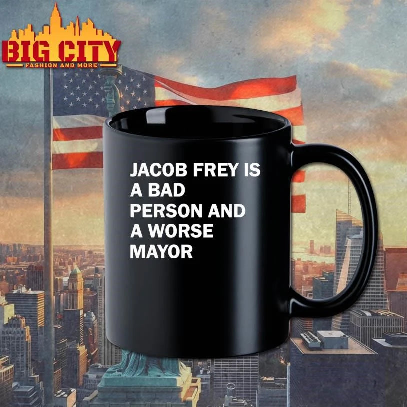 Jacob Frey Is A Bad Person And A Worse Mayor Minimalist Text Shirt