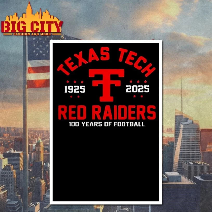 Jacob Rodriguez Texas Tech Red Raiders 100 Years Of Football shirt