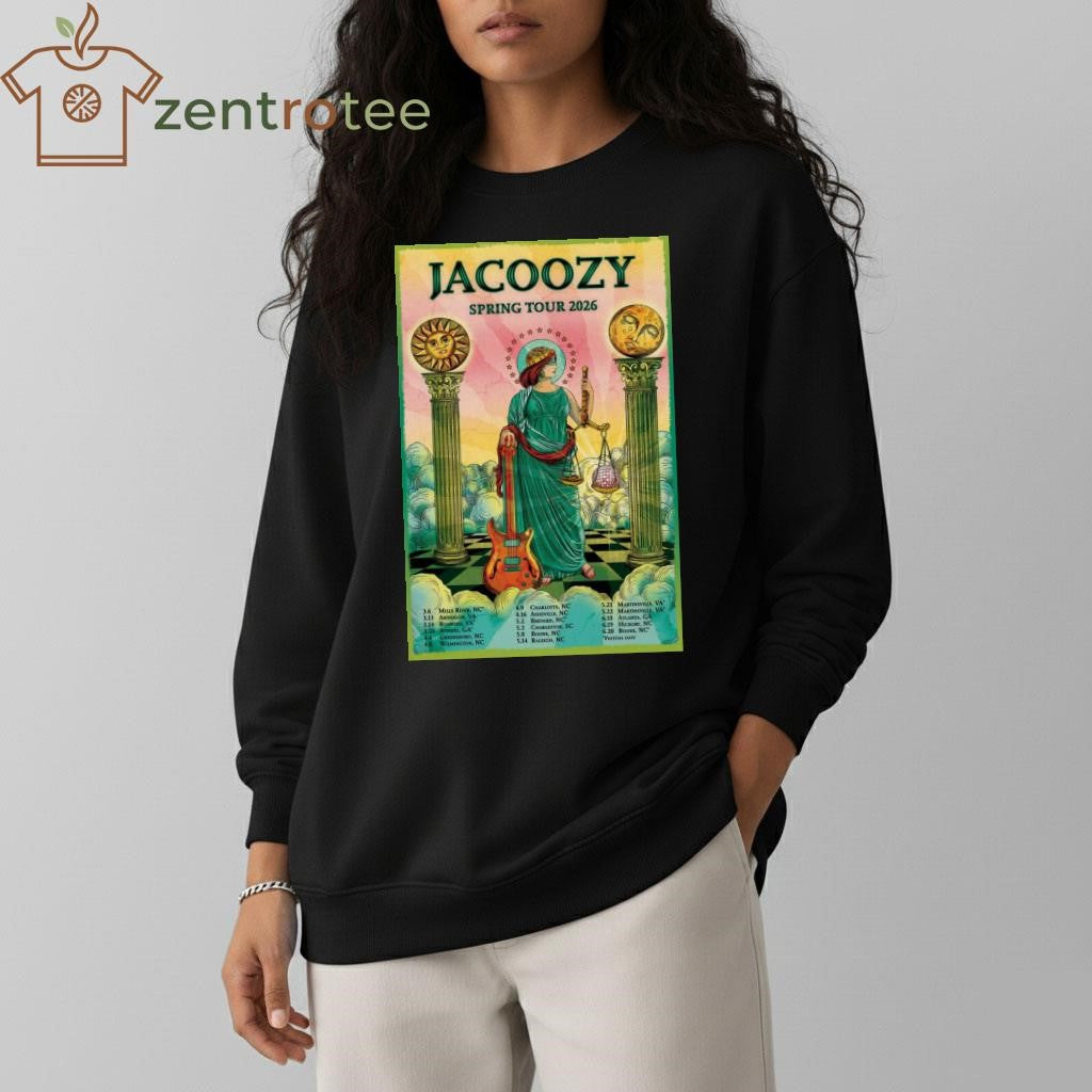 Jacoozy Mar 6 2026 Poster Mills River, NC poster shirt