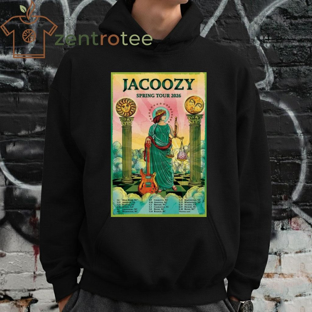 Jacoozy Mar 6 2026 Poster Mills River, NC poster shirt