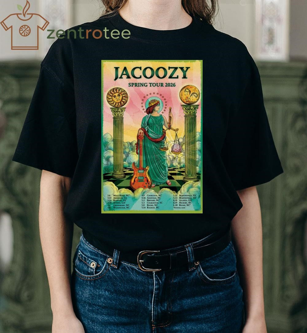 Jacoozy Mar 6 2026 Poster Mills River, NC poster shirt