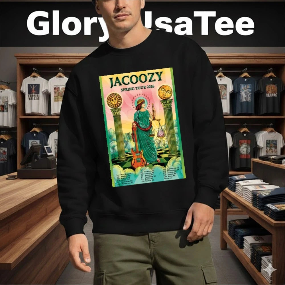 Jacoozy Spring Tour 2026 Dates Poster Shirt