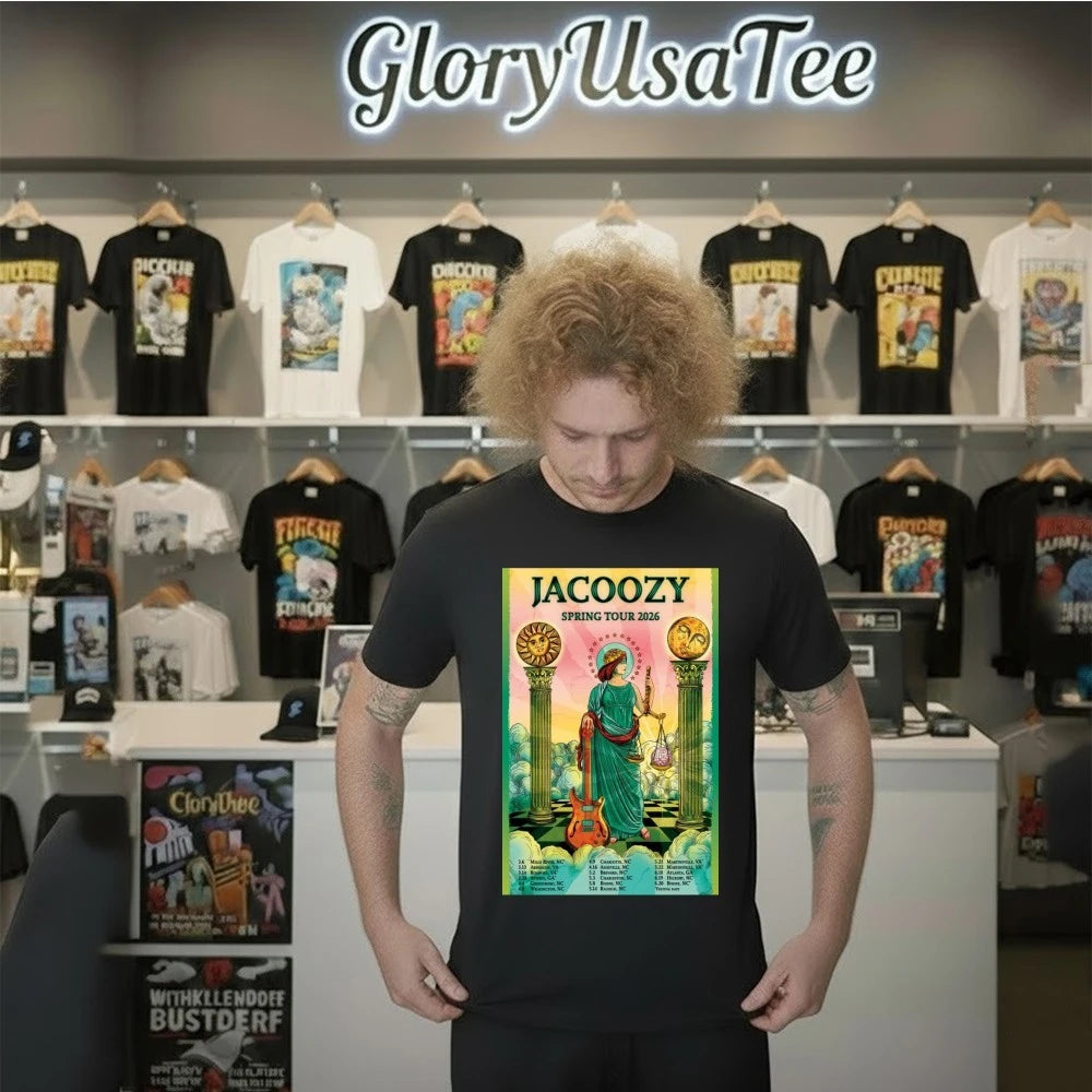 Jacoozy Spring Tour 2026 Dates Poster Shirt