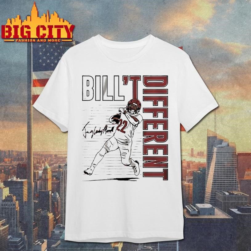 Jacory Croskey Merritt Billt Different Signature Football Classic Shirt