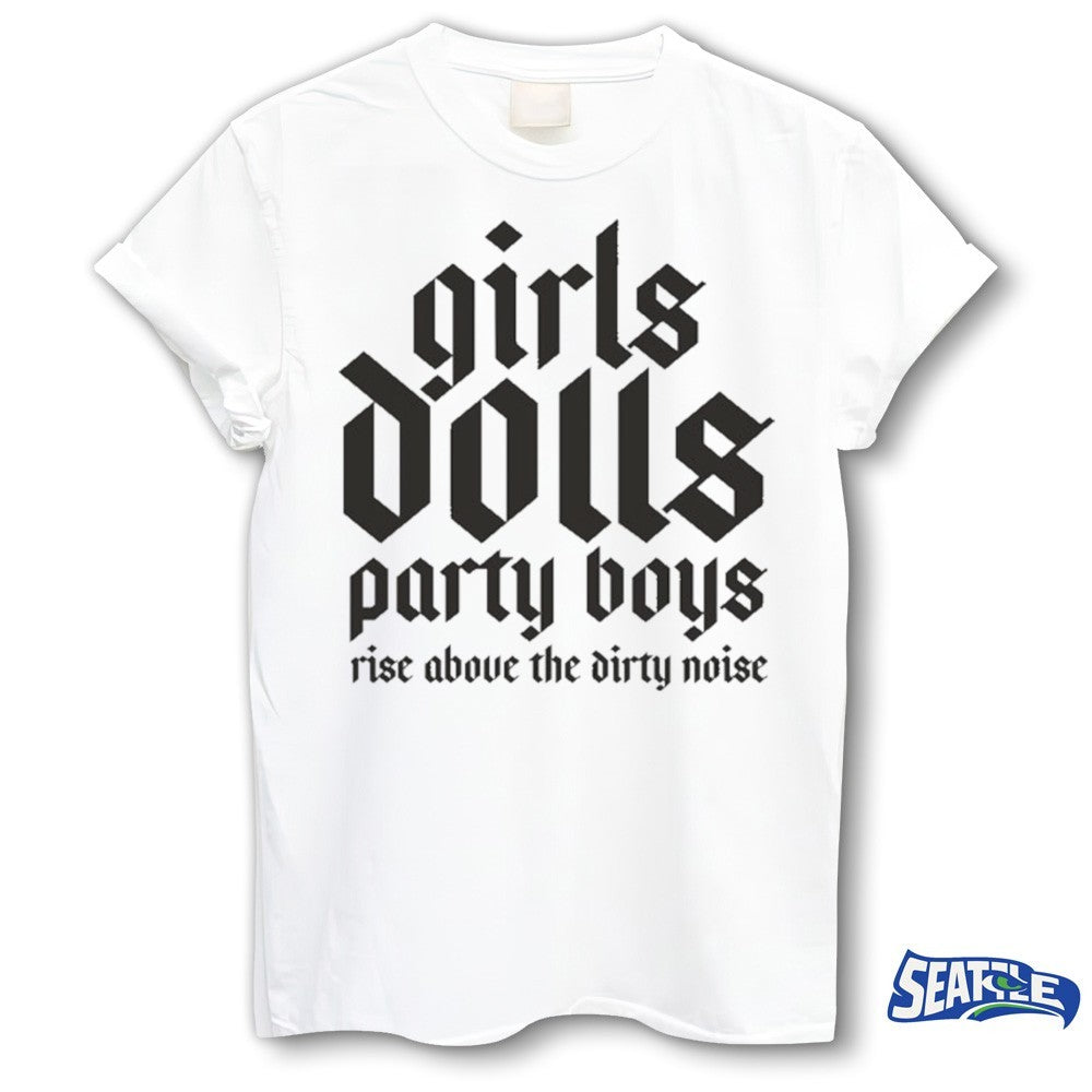 Jade Merch Church Frame Girls Dolls Party Boys Rise Above The Dirty Noise shirt