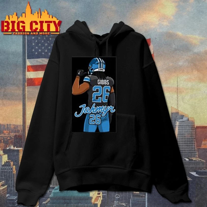 Jahmyr Gibbs #26 poster shirt
