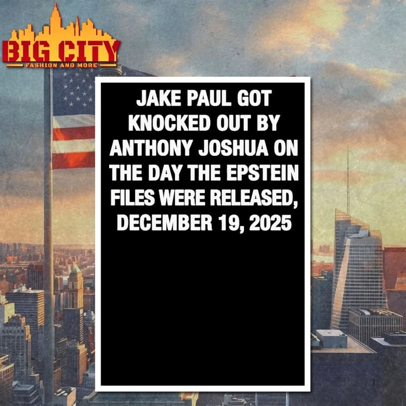 Jake Paul Got Knocked Out By Anthony Joshua The Day The Epstein Files Were Released, December 19, 2025 shirt