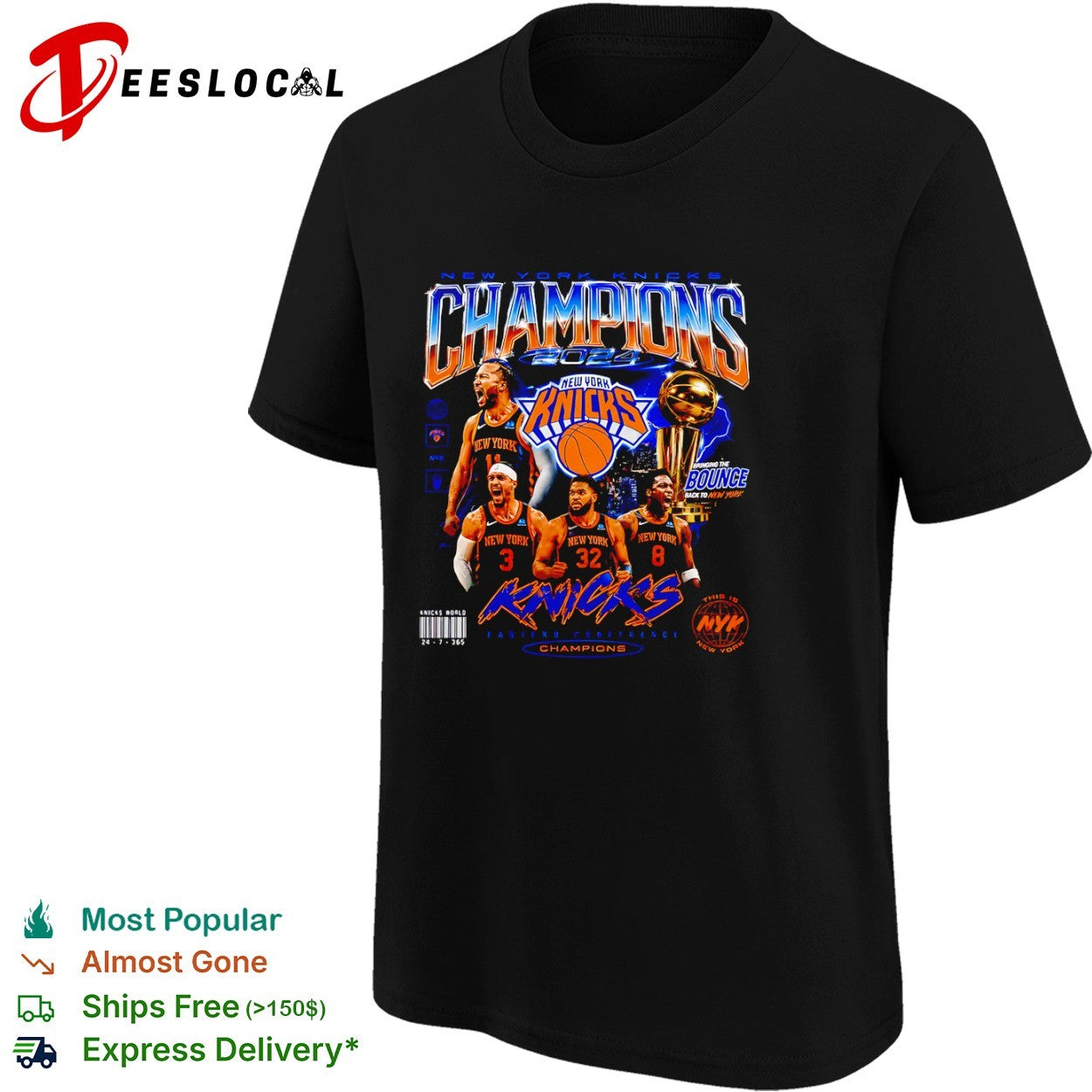 Jalen Brunson Josh Hart Karl Anthony Towns OG Anunoby New York Knicks 2024 shirt