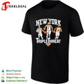 Jalen Brunson Josh Hart Mikal Bridges New York Knicks Triple Threat NBA shirt