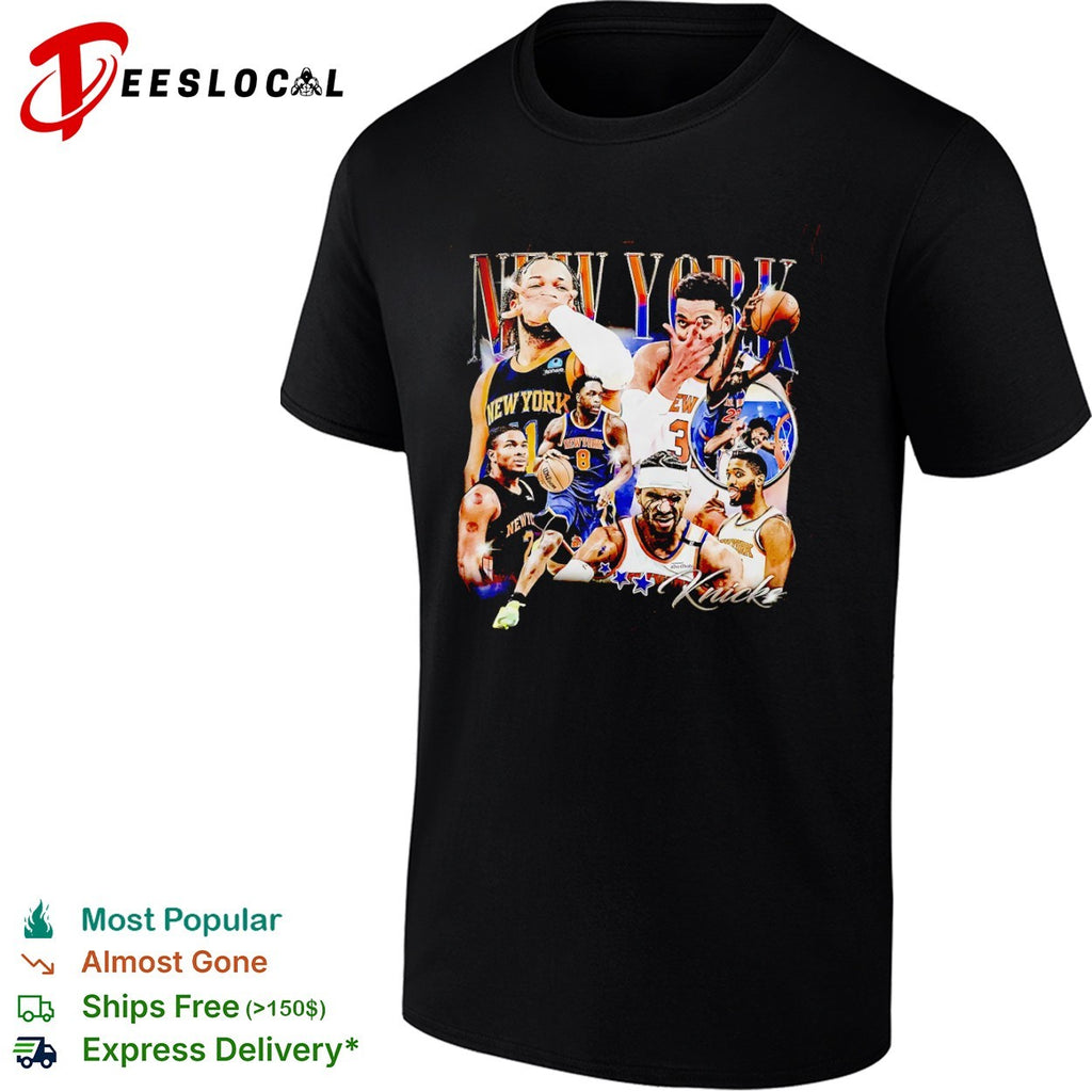 Jalen Brunson Karl Anthony Towns New York Knicks NBA Players New York Knicks shirt