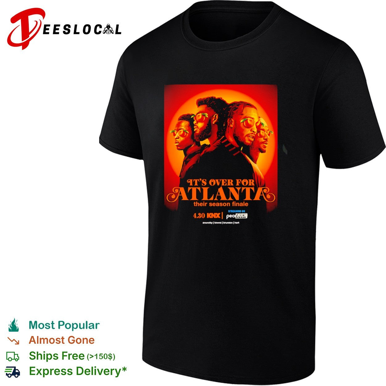 Jalen Brunson Karl Anthony Towns OG Anunoby Josh Hart New York Knicks It is over for Atlanta shirt