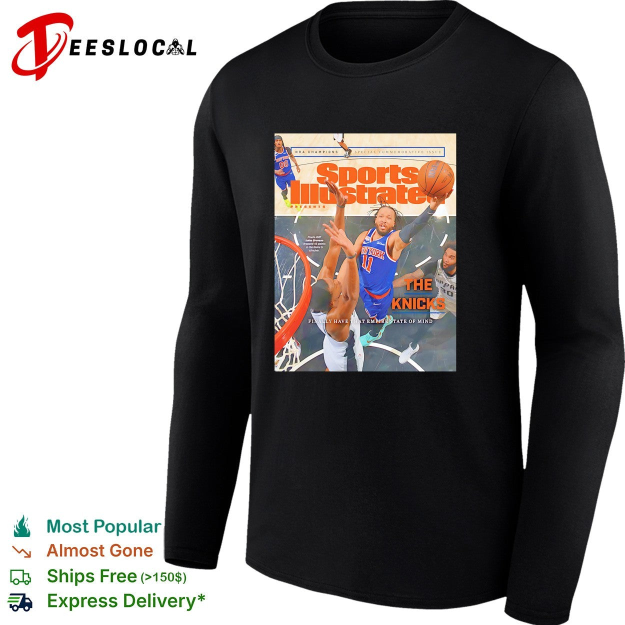 Jalen Brunson New York Knicks 2026 NBA Champions The Knicks Finally Have That Empire State Of Mind shirt