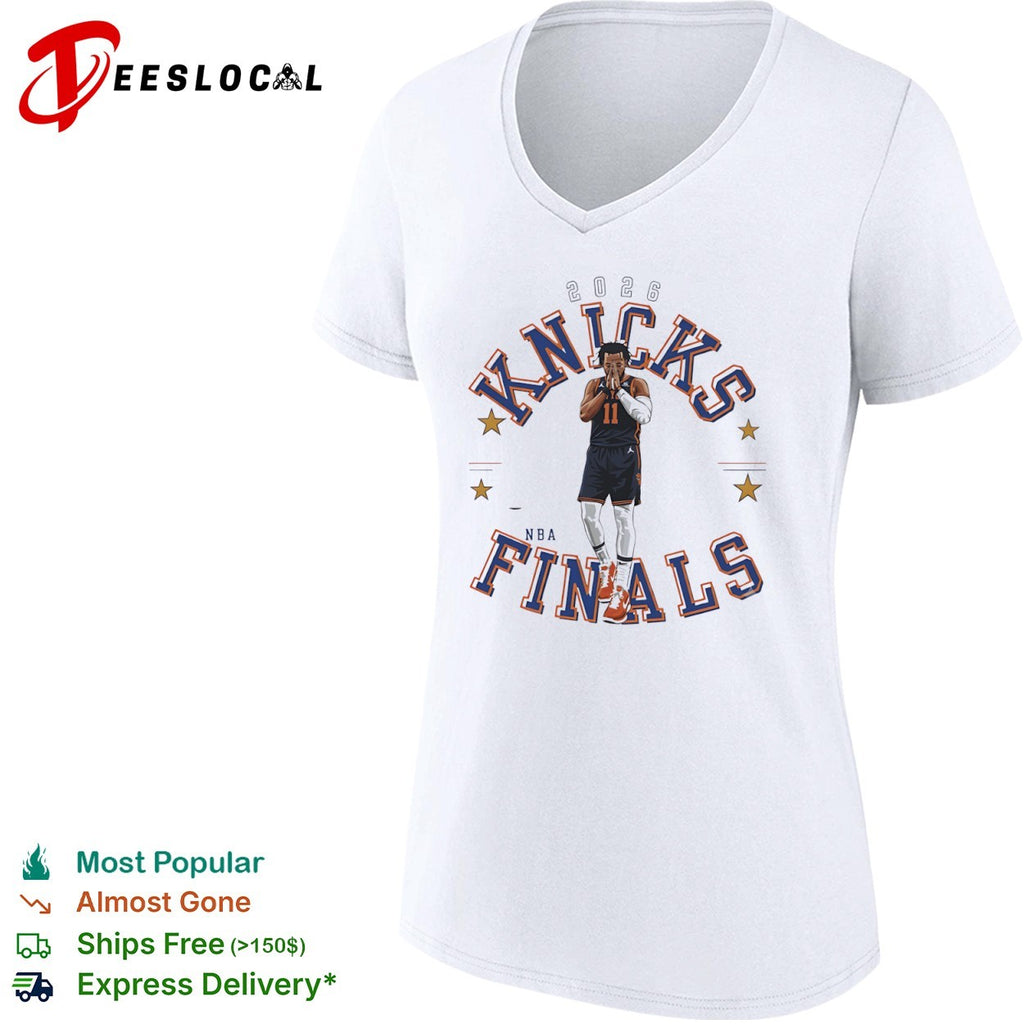Jalen Brunson New York Knicks 2026 NBA Finals basketball shirt