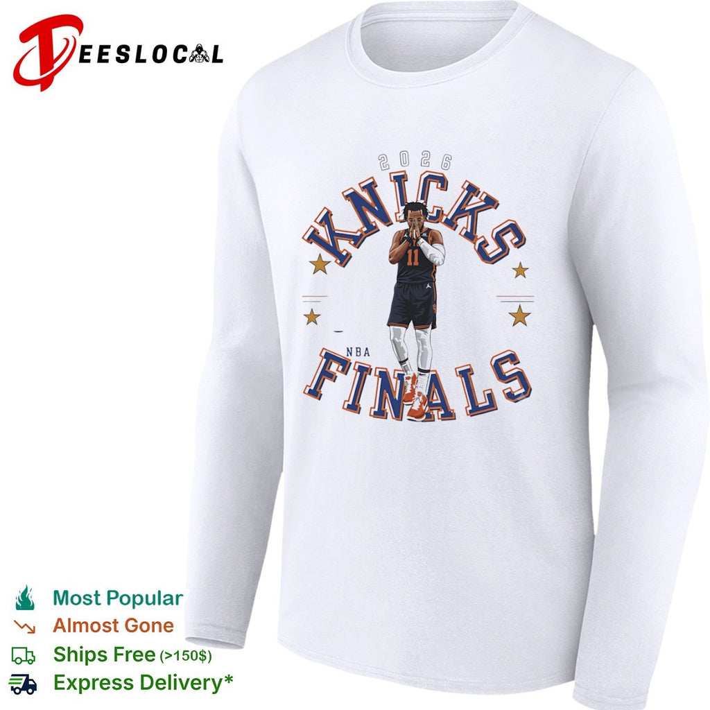 Jalen Brunson New York Knicks 2026 NBA Finals basketball shirt
