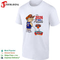 Jalen Brunson New York Knicks 2026 NBA pee on San Antonio Spurs logo shirt