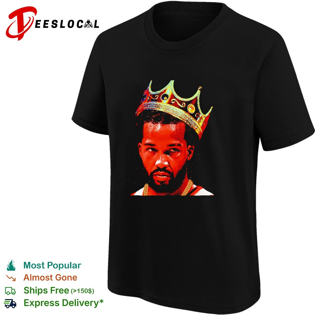 Jalen Brunson New York Knicks NBA Crown King shirt