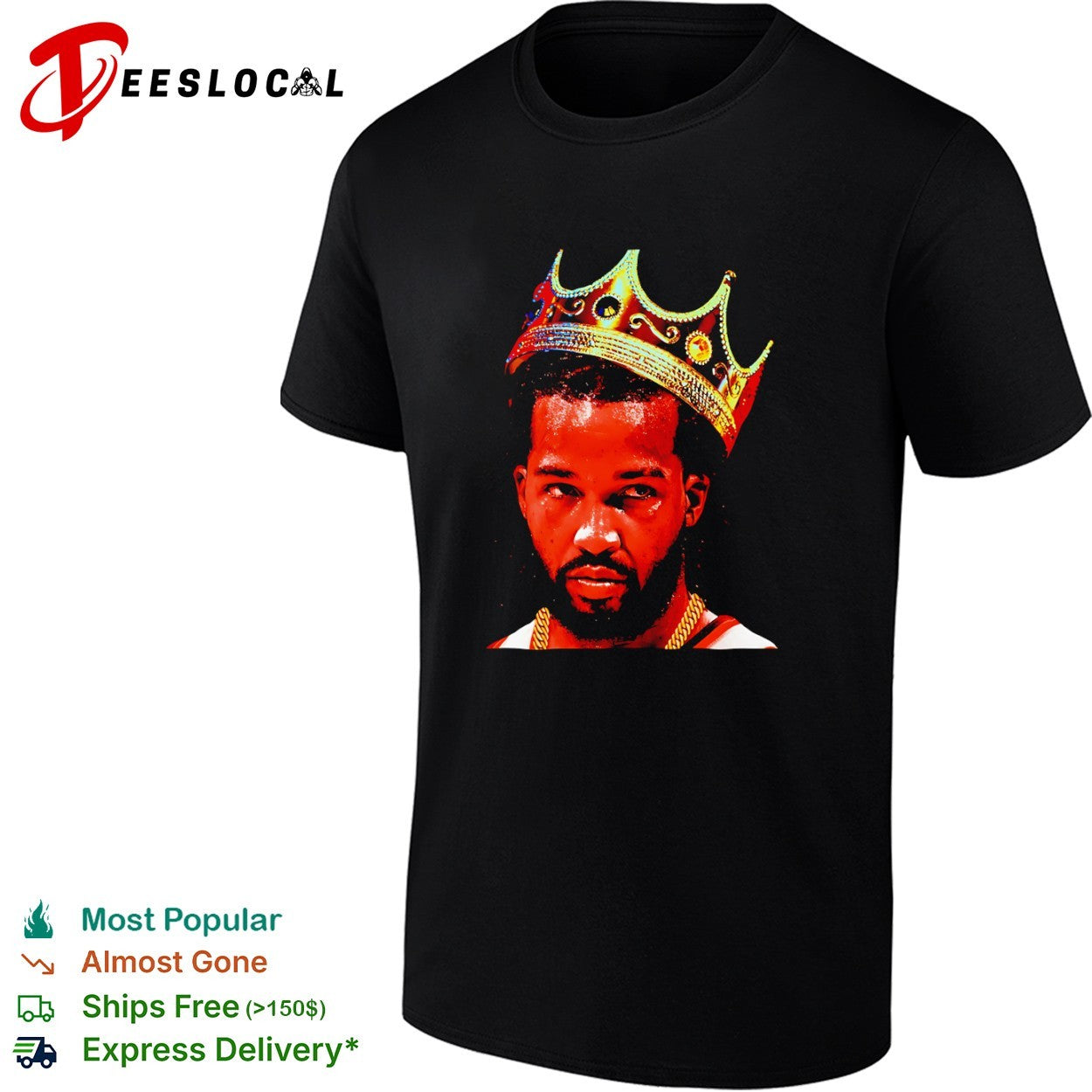 Jalen Brunson New York Knicks NBA Crown King shirt
