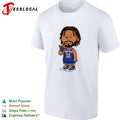 Jalen Brunson New York Knicks NBA Peanuts Cartoon Shirt