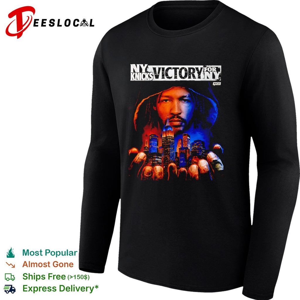 Jalen Brunson New York Knicks NBA Victory for NY shirt