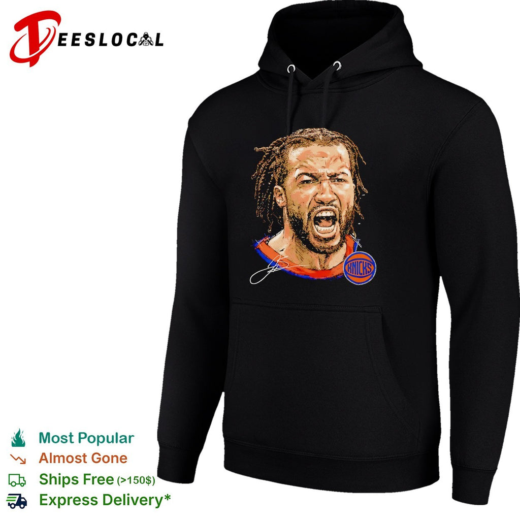 Jalen Brunson New York Knicks NBA big face shirt