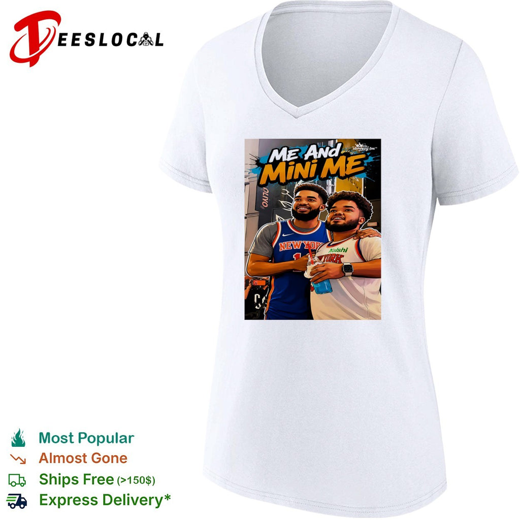 Jalen Brunson New York Knicks me and mini me shirt