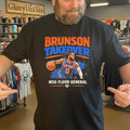 Jalen Brunson Takeover Knicks MSG Floor General Vintage Shirt